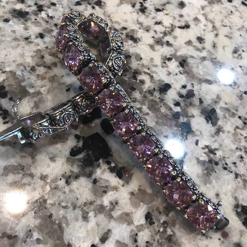 NWT Park Lane Pink Signature Bracelet